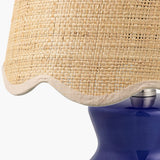 Modern European furniture - Scalloped Edge Accent Table Lamp - www.oroa.com