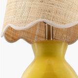 Modern European furniture - Scalloped Edge Accent Table Lamp - www.oroa.com