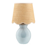Modern European furniture - Scalloped Edge Accent Table Lamp - www.oroa.com