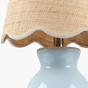   Scalloped Edge Accent Table Lamp | Oroa.com