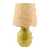Modern European furniture - Scalloped Edge Accent Table Lamp - www.oroa.com