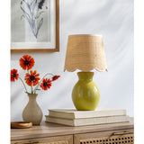 Modern European furniture - Scalloped Edge Accent Table Lamp - www.oroa.com