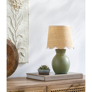   Scalloped Edge Accent Table Lamp | Oroa.com
