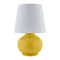 Modern European furniture - Raffia Shade Ceramic Table Lamp - www.oroa.com