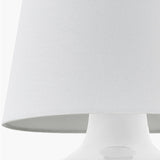 Modern European furniture - Raffia Shade Ceramic Table Lamp - www.oroa.com