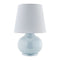 Modern European furniture - Raffia Shade Ceramic Table Lamp - www.oroa.com