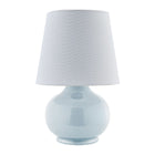 Modern European furniture - Raffia Shade Ceramic Table Lamp - www.oroa.com
