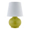 Modern European furniture - Raffia Shade Ceramic Table Lamp - www.oroa.com