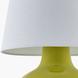 Modern European furniture - Raffia Shade Ceramic Table Lamp - www.oroa.com