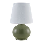 Modern European furniture - Raffia Shade Ceramic Table Lamp - www.oroa.com