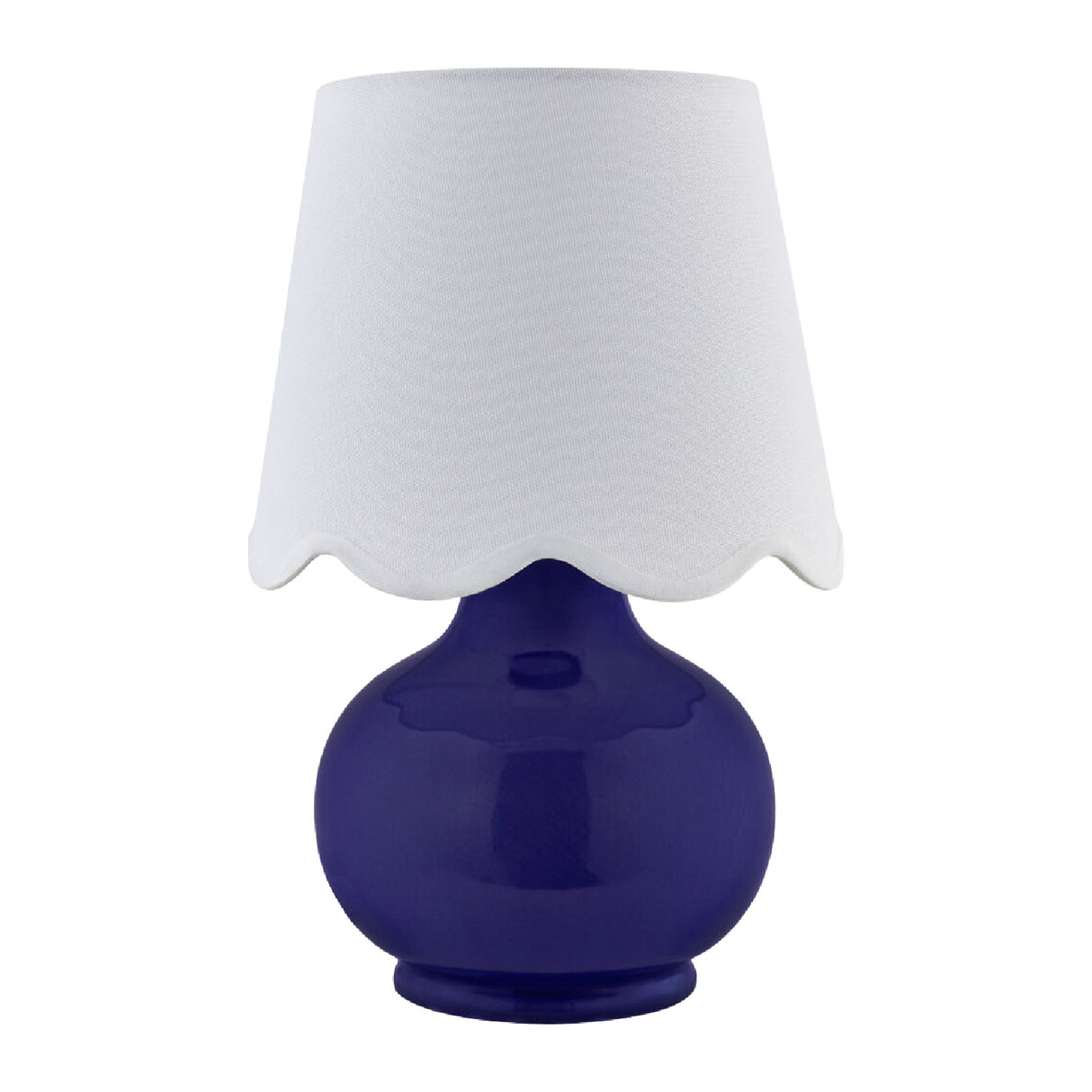   Modern European furniture - Scalloped Raffia Shade Table Lamp - www.oroa.com | Oroa.com