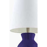 Modern European furniture - White Cotton Ceramic Table Lamp - www.oroa.com