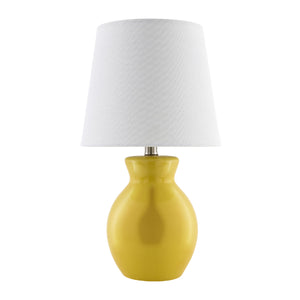   Modern European furniture - White Cotton Ceramic Table Lamp - www.oroa.com | Oroa.com