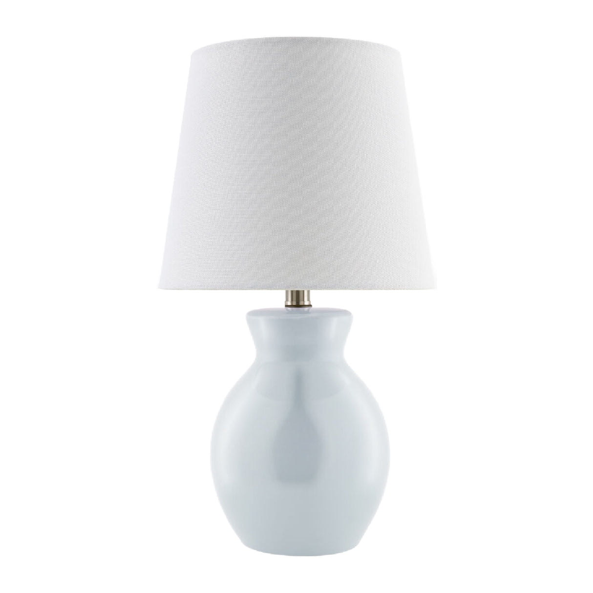   Modern European furniture - White Cotton Ceramic Table Lamp - www.oroa.com | Oroa.com