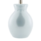 Modern European furniture - White Cotton Ceramic Table Lamp - www.oroa.com