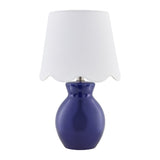 Modern European furniture - Scalloped Edge Accent Table Lamp - www.oroa.com