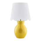 Modern European furniture - Scalloped Edge Accent Table Lamp - www.oroa.com