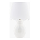 Modern European furniture - Scalloped Edge Accent Table Lamp - www.oroa.com
