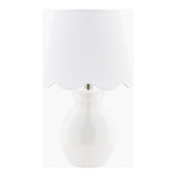 Modern European furniture - Scalloped Edge Accent Table Lamp - www.oroa.com