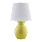 Modern European furniture - Scalloped Edge Accent Table Lamp - www.oroa.com