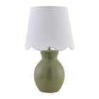 Modern European furniture - Scalloped Edge Accent Table Lamp - www.oroa.com
