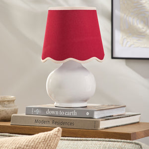   Modern European furniture - Glazed Ceramic Raffia Table Lamp - www.oroa.com | Oroa.com