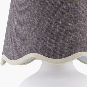   Modern European furniture - Glazed Ceramic Raffia Table Lamp - www.oroa.com | Oroa.com