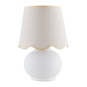 Modern European furniture - Glazed Ceramic Raffia Table Lamp - www.oroa.com