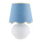 Modern European furniture - Glazed Ceramic Raffia Table Lamp - www.oroa.com