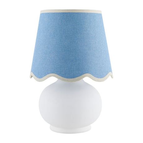 Modern European furniture - Glazed Ceramic Raffia Table Lamp - www.oroa.com