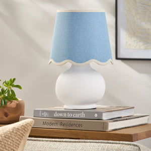   Modern European furniture - Glazed Ceramic Raffia Table Lamp - www.oroa.com | Oroa.com