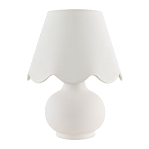   Modern European furniture - Scalloped Raffia Accent Table Lamp - www.oroa.com | Oroa.com