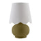 Modern European furniture - Scalloped Raffia Accent Table Lamp - www.oroa.com
