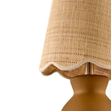 Modern European furniture - Scalloped Edge Accent Table Lamp - www.oroa.com