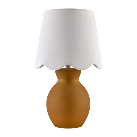Modern European furniture - Scalloped Edge Accent Table Lamp - www.oroa.com