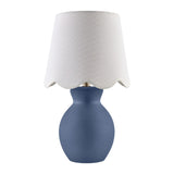 Modern European furniture - Scalloped Edge Accent Table Lamp - www.oroa.com