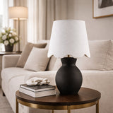 Modern European furniture - Scalloped Edge Accent Table Lamp - www.oroa.com