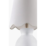 Modern European furniture - Scalloped Edge Accent Table Lamp - www.oroa.com