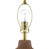 Modern European furniture - Wavy Linen Ceramic Table Lamp - www.oroa.com