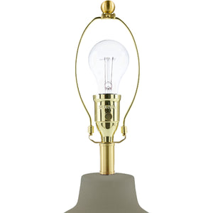   Wavy Linen Ceramic Table Lamp | Oroa.com