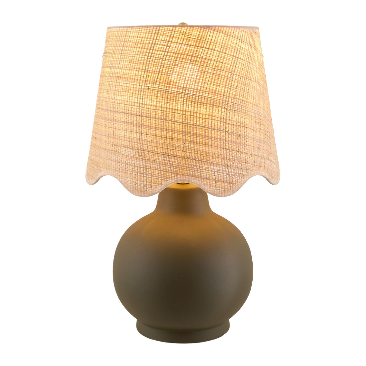   Wavy Linen Ceramic Table Lamp | Oroa.com