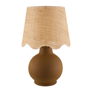   Wavy Linen Ceramic Table Lamp | Oroa.com