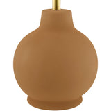 Modern European furniture - Wavy Linen Ceramic Table Lamp - www.oroa.com
