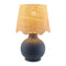 Modern European furniture - Wavy Linen Ceramic Table Lamp - www.oroa.com