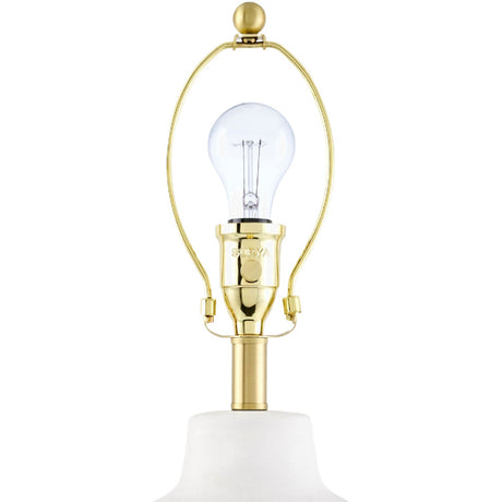 Modern European furniture - Wavy Linen Ceramic Table Lamp - www.oroa.com
