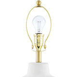 Modern European furniture - Wavy Linen Ceramic Table Lamp - www.oroa.com