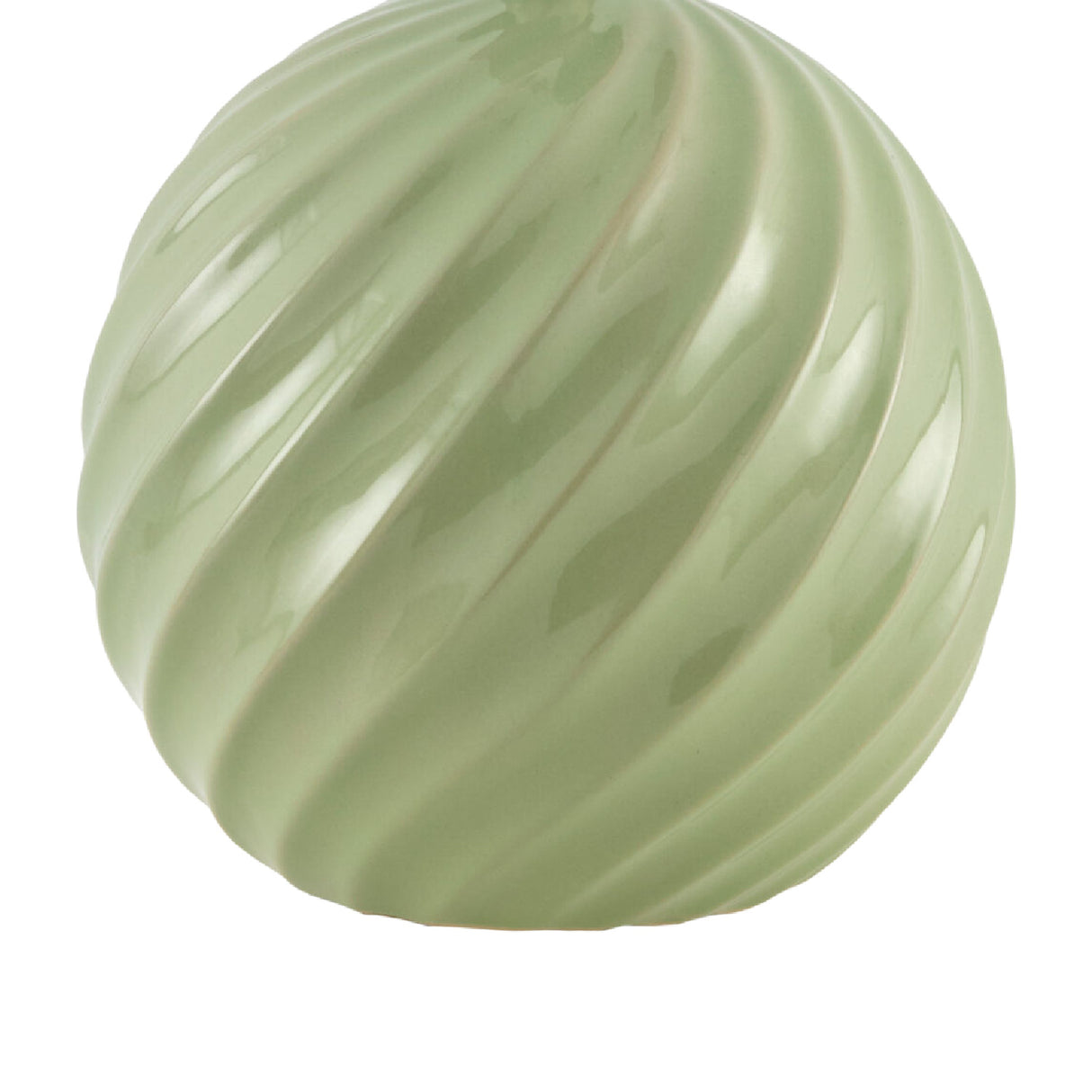   Round Glazed Ceramic Table Lamp | Oroa.com