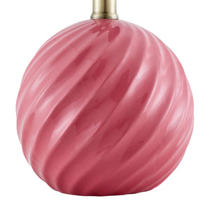   Round Glazed Ceramic Table Lamp | Oroa.com