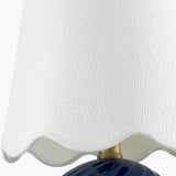 Modern European furniture - Round Glazed Ceramic Table Lamp - www.oroa.com