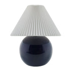 Modern European furniture - Pleated White Fabric Table Lamp - www.oroa.com